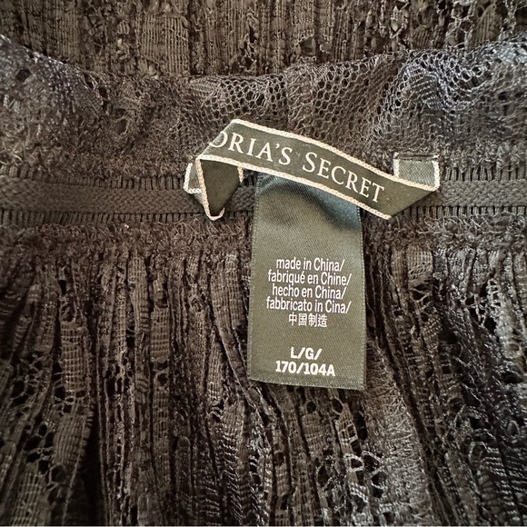 Victoria's Secret Black Lace Babydoll Chemise - Picture 9 of 11